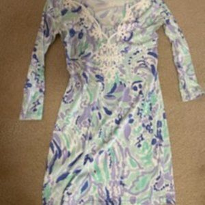 Lilly Pulitzer Marina Dress in Nice Ink
